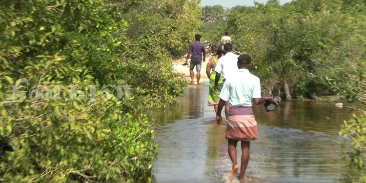 ஆழியவளையில் இரவோடு இரவாக இடம்பெறும் பாரிய மணல் கொள்ளை
