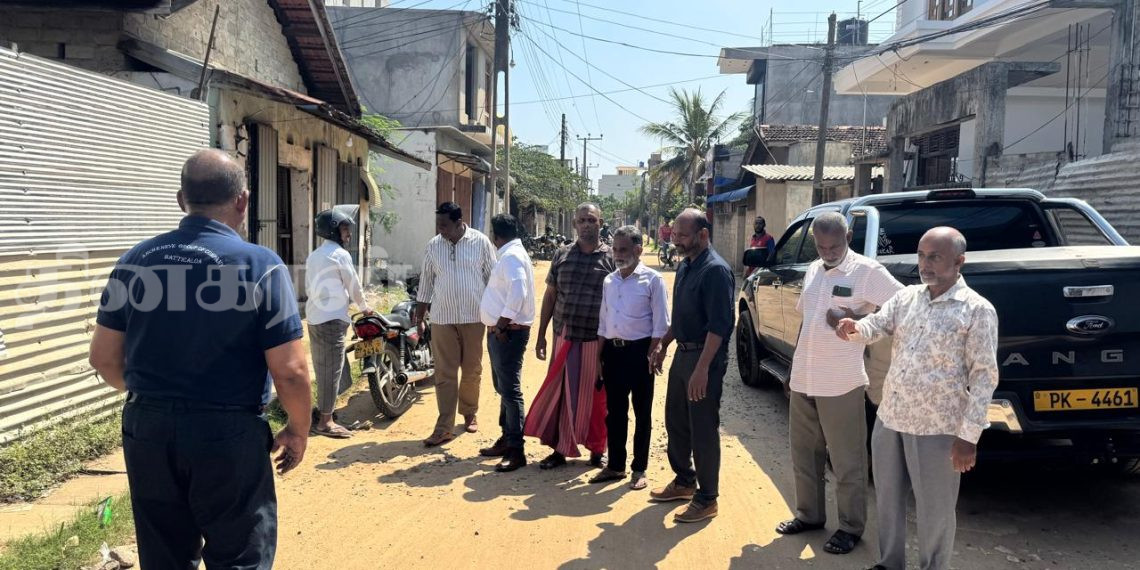 வீதி அபிவிருத்தி பணிகள் குறித்து பிரபு எம்.பி. நேரில் ஆராய்வு.!
