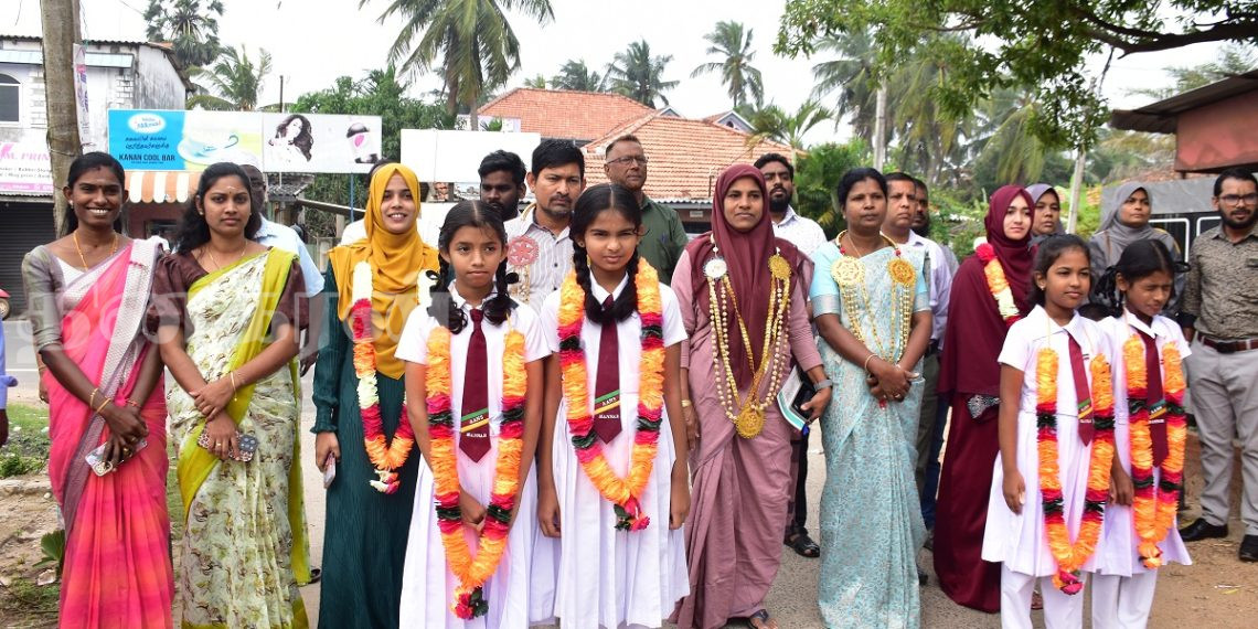 புலமைப் பரிசில் பரீட்சையில் சாதனை படைத்த மாணவர்கள் கௌரவிப்பு.!