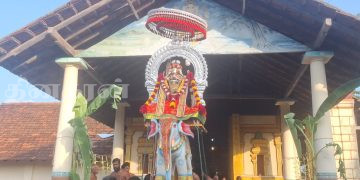 தெல்லிப்பழை காசி விநாயகர் ஆலயத்தில் கஜமுகசங்காரம்!