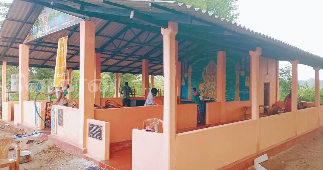 சந்நிதியான் ஆச்சிரமத்தால் அறநெறிப் பாடசாலைக்கு கட்டிட உதவி.!
