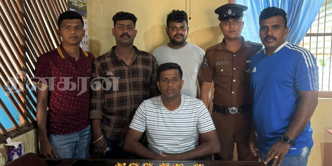 யாழில் போதை மாத்திரைகளுடன் இளைஞர்கள் கைது.!