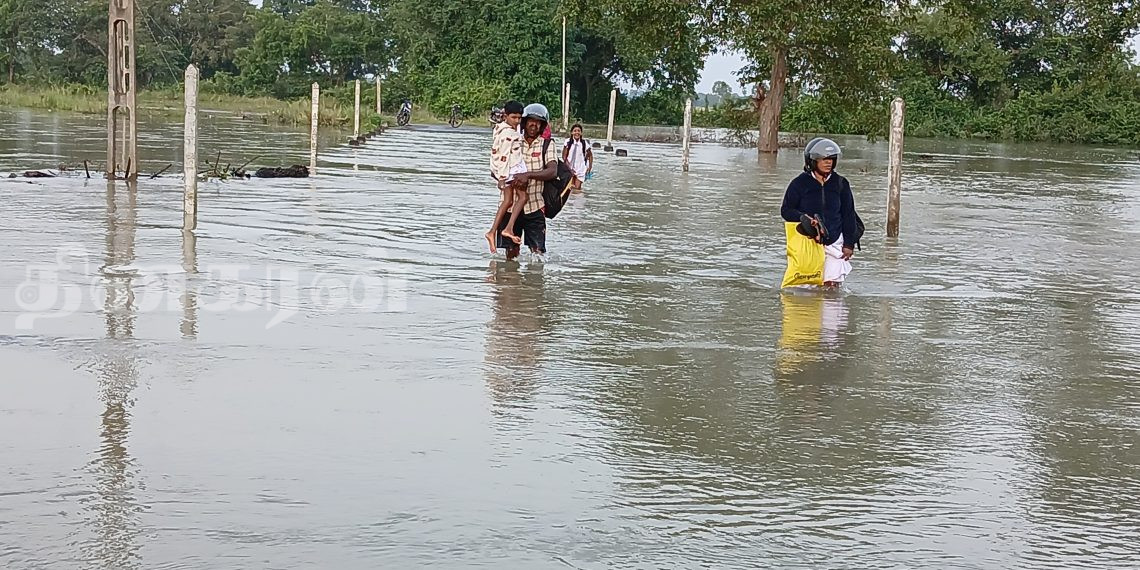 தொடர்ச்சியாக மூன்றாவது முறையாகவும் வெள்ளத்தினால் பாதிக்கப்பட்ட மக்கள்!