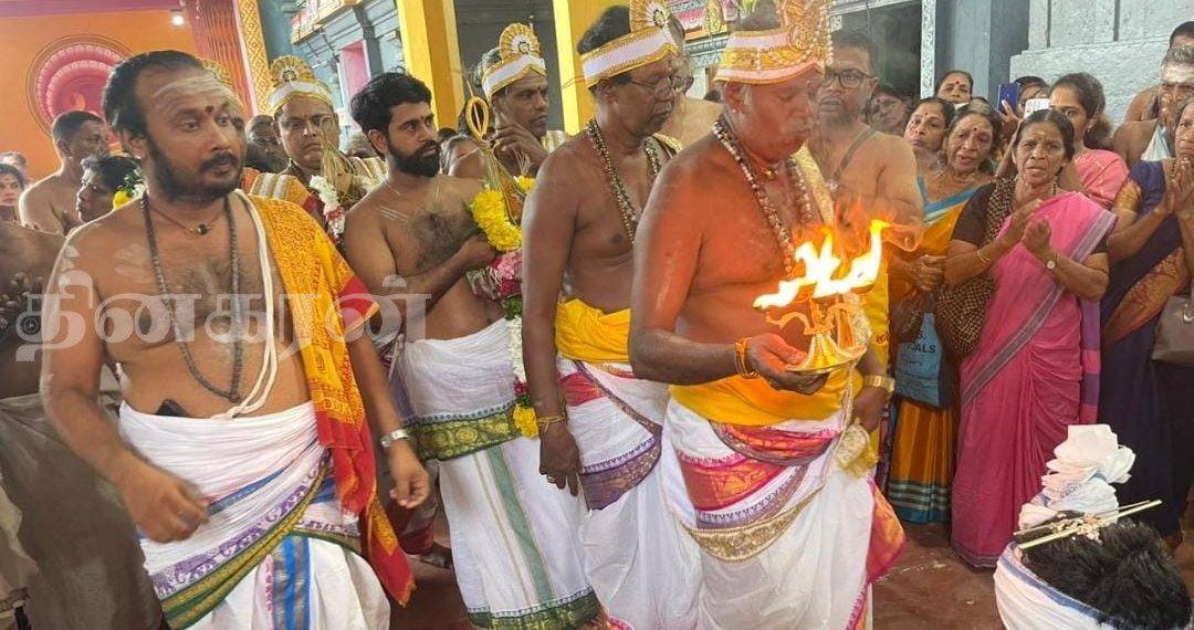 காங்கேசன்துறை தையிட்டி கணையவிற் பிள்ளையார் ஆலய மகா கும்பாவிஷேகம்.!