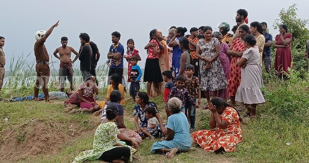 குளத்தில் குதித்து காணாமல் போன இளம் குடும்பஸ்தர் சடலமாக மீட்பு.!
