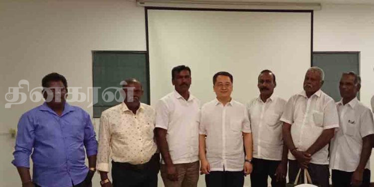 யாழில் மீனவ அமைப்பை சந்தித்த சீன உதவித் தூதுவர்!