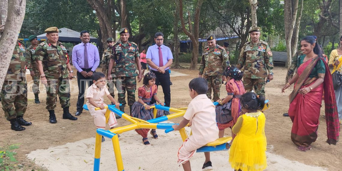 இராணுவ நினைவுத்தூபி வளாகத்தில் சிறுவர் பூங்கா திறந்து வைப்பு.! (சிறப்பு இணைப்பு)
