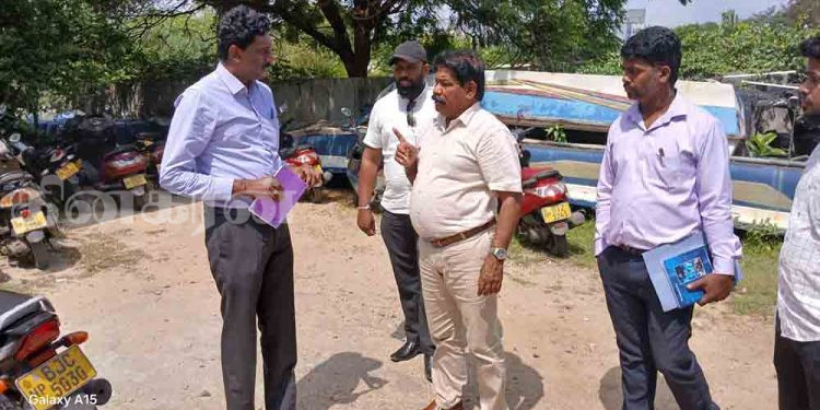 கடற்றொழில், நீரியல்வளத்துறை திணைக்களத்தின் யாழ். அலுவலகத்துக்கு அமைச்சர் திடீர் விஜயம்!