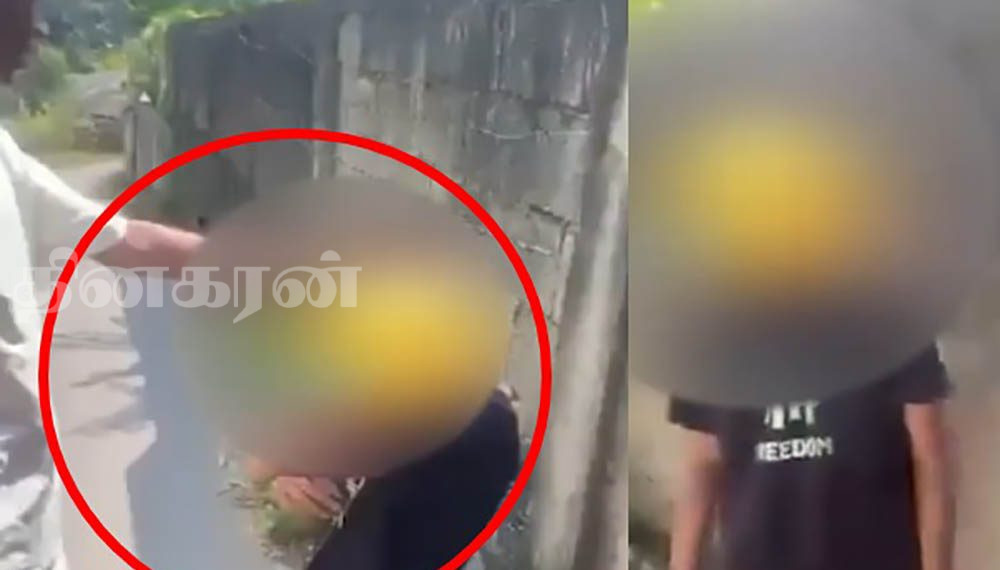 மாணவர் ஒருவரை மண்டியிட வைத்து தாக்கிய மூவர் கைது!