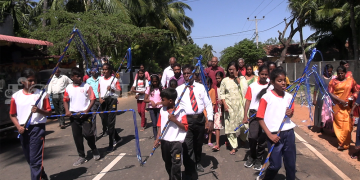 சர்வதேச ரீதியில் சிலம்பம் போட்டியில் சாதித்த மாணவர்களுக்கு கெளரவிப்பு!