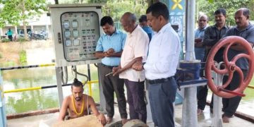2025ம் ஆண்டு சிறுபோக செய்கைக்காக இரணைமடுக் குளத்தின் நீர் சம்பிரதாயபூர்வமாக திறந்து வைப்பு.!