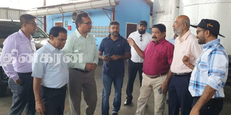 அச்சுவேலி கைத்தொழில் பேட்டையினை பார்வையிட்ட கைத்தொழில் அமைச்சர்.! (சிறப்பு இணைப்பு)