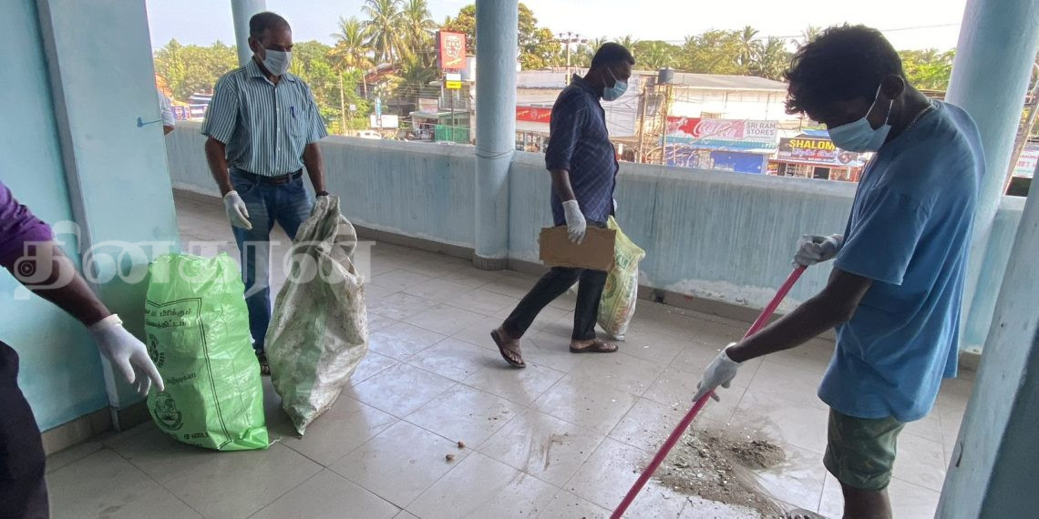மட்டக்களப்பின் பிரதான பஸ் நிலையத்தின் பாரிய சிரமதான பணி!