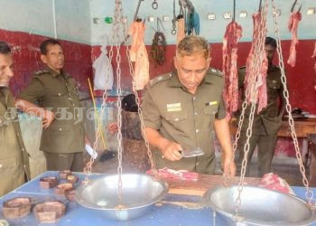 சுகாதார நடைமுறைகளை கடைப்பிடிக்காத உணவகத்திற்கு எதிராக நடவடிக்கை.!