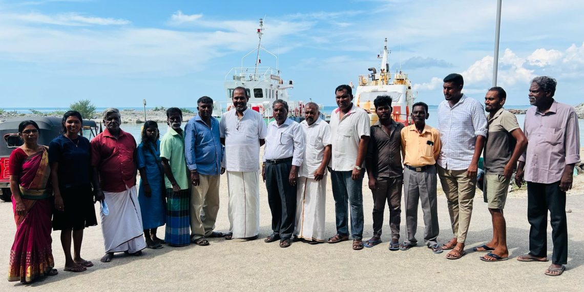 நெடுந்தீவில்  உள்ளூராட்சி தேர்தல் பரப்புரைக்கூட்டம் இன்று நடைபெற்றது!