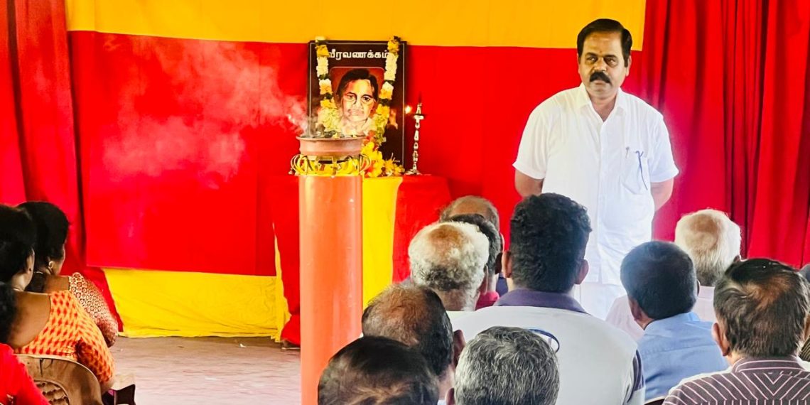 தியாகங்களால் கட்டமைக்கப்பட்ட விடுதலைத் தீயின் வீரியம் ஒருபோதும் ஓயாது – சிறீதரன் எம்.பி…!!!