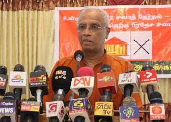 முதுகெலும்பே இல்லாத தேர்தல் ஆணையம் இது! – சுன்னாகம் கூட்டத்தில் சுமந்திரன் சாட்டை