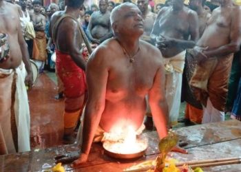 பண்டம் எடுத்தல் நிகழ்வுக்கான பிரம்பு வழங்கும் விசேட பூஜை.!
