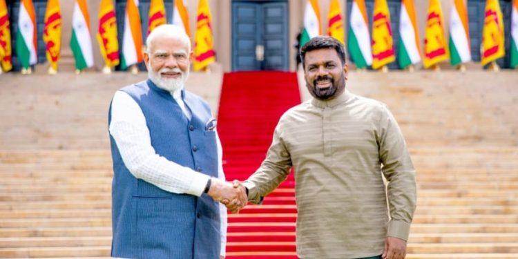 தமிழர் அபிலாஷைகளைப் பூர்த்தி செய்க – கூட்டுச் செய்தியாளர் மாநாட்டில் மோடி வலியுறுத்து.!