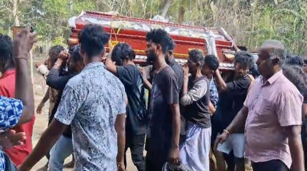 வரணியில் உயிரிழந்த இளைஞனின் இறுதிச் சடங்கு!
