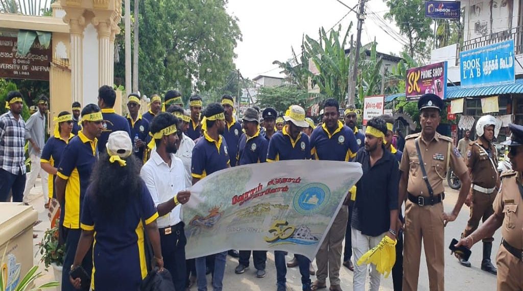 “வேரிலிருந்து விழுது வரை” ஒன்றிணையும் பொன் விழா சங்கமத்தை முன்னிட்டு நடைபவனி.!