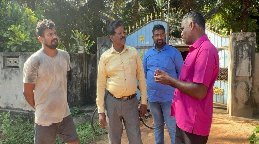 கடற்றொழில் அமைச்சரின் சாரதியால் தாக்கப்பட்ட மீனவ சங்கத் தலைவர்; நேரில் சென்று பார்வையிட்ட ரவிகரன் எம்.பி.!