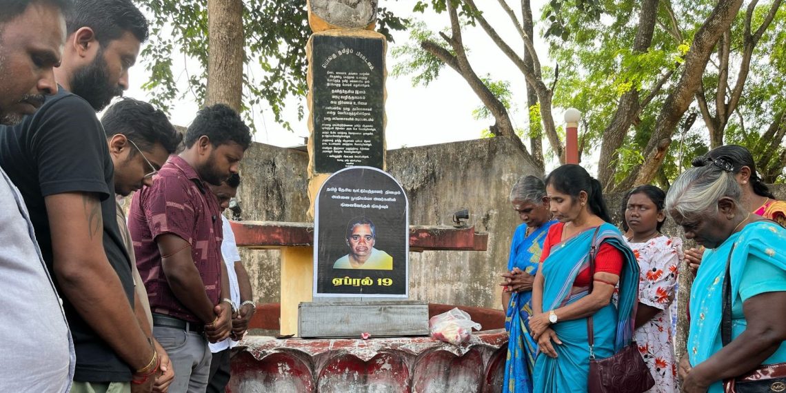 வவுனியாவில் அஞ்சலியுடன் ஆரம்பமான தமிழ் தேசிய மக்கள் முன்னனியின் பரப்புரை!