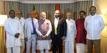 இந்திய பிரதமர் மோடியுடன் தமிழ்த் தலைவர்கள் இன்று விரிவான பேச்சுகள்!