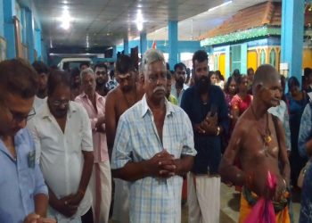 நல்லை திருஞானசம்பந்தர் ஆதீன குருமுதல்வருக்காக சந்நிதியான் ஆச்சிரமத்தில் பிரார்த்தனை..!
