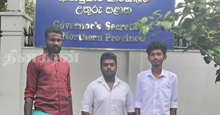 வடக்குமாகாண ஆளுநரை சந்தித்த வடமராட்சி கிழக்கு இளைஞர்கள்!