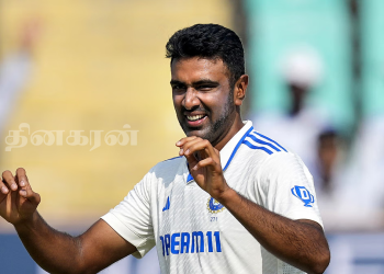 இடதுகை பேட்ஸ்மேன்களின் எதிரி அஷ்வின்!!