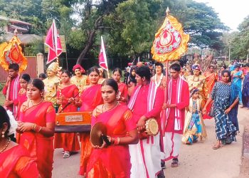 கலை கலாச்சார வாகன ஊர்தி நடைபயண நிகழ்வு!