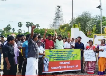எங்கள் நிலத்தை விடுவிக்காவிடின் காணி உறுதியுடன் உள்ளே வருவோம்!