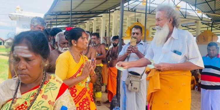 சந்நிதியான் ஆச்சிரமத்தால் கதிர்காம பாத யாத்திரை சென்றவர்களுக்கு உதவிகள் வழங்கி வைப்பு.!