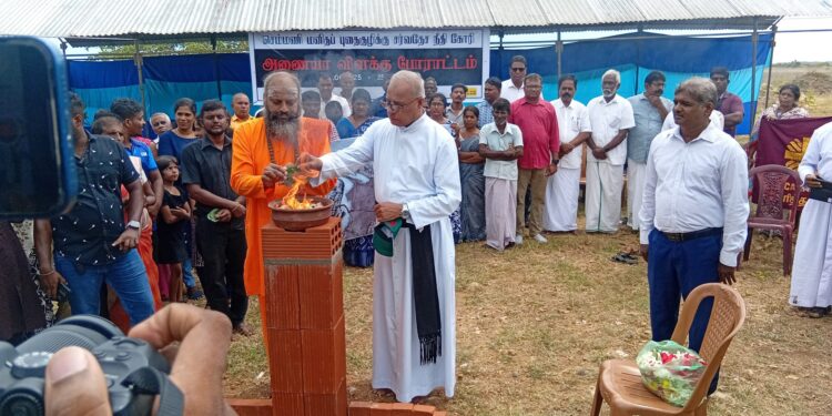 சற்றுமுன் செம்மணியில் ஏற்றப்பட்டது “அணையா தீபம்”..!