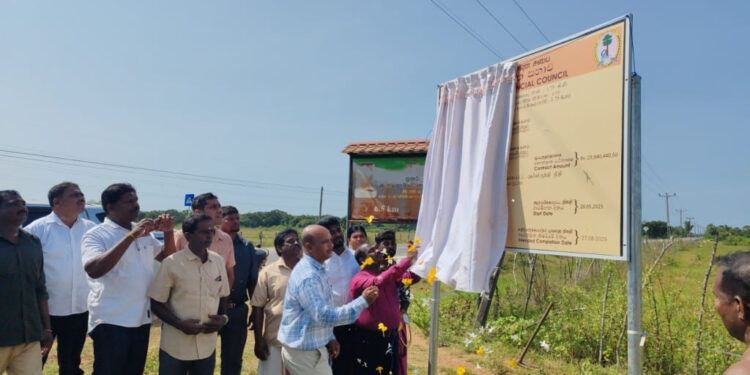 புதூர் நாகதம்பிரான் ஆலய பிரதான வீதி திருத்தம்..!