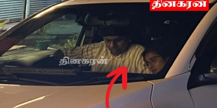 யாழில் காருக்குள் அர்ச்சுனாவும் தங்கமும் சில்மிஷம்.!