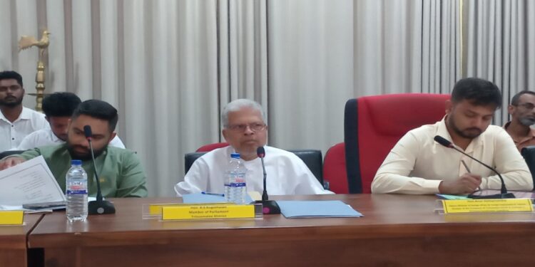வெருகல் பிரதேச ஒருங்கிணைப்புக் குழுக் கூட்டம்.!