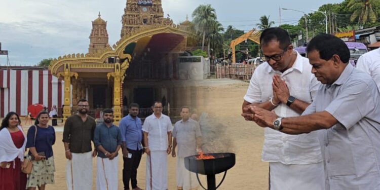 நல்லூரானை தரிசித்த சபாநாயகர்..!