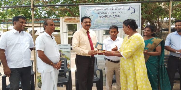 யாழில் இடம்பெற்ற தொல்லியல் தின விழா..!