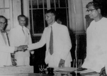 எஸ். டபிள்யூ. ஆர். டி. பண்டாரநாயக்கா – தந்தை செல்வா இடையே ஒப்பந்தம் கையெழுத்து; மேலும் பல வரலாற்றுச் சம்பவங்கள்.!