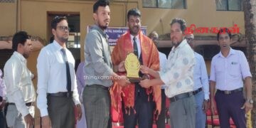 இலங்கை கல்வி நிர்வாக சேவை அதிகாரியாக தெரிவான அல்-ஹம்றா மகாவித்தியாலய ஆசிரியருக்கு வரவேற்பு.!