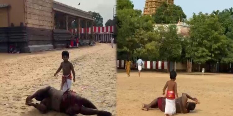 நல்லூர் கந்தன் ஆலயத்தில் இடம்பெற்ற நெகிழ்ச்சி சம்பவம்.!
