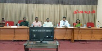 கிளிநொச்சியில் தொழிற்பயிற்சி தொடர்பான கலந்துரையாடல்..!