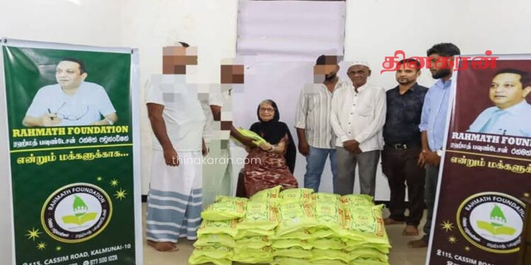 கல்முனையில் மீலாதுன் நபி பெருவிழாவை முன்னிட்டு அரிசி வழங்கி வைக்கும் நிகழ்வு!