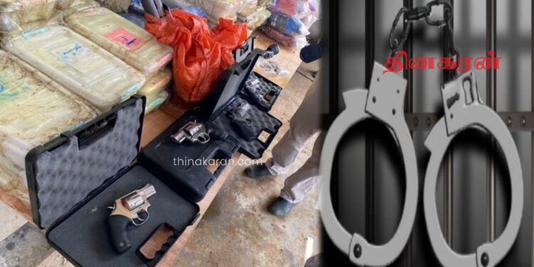 தங்காலையில் பெருமளவு போதைப்பொருட்கள் மீட்பு; சந்தேக நபர்கள் கைது.!