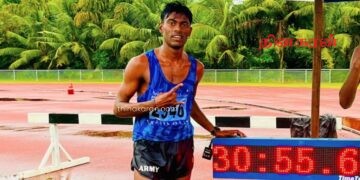 மலையக இளைஞன் தெற்காசிய விளையாட்டுப் போட்டியில் பங்கேற்பு.!