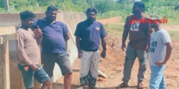 காயாங்கேணிக்கு கள விஜயம் மேற்கொண்ட கல்குடாத் தொகுதி அமைப்பாளர்.!