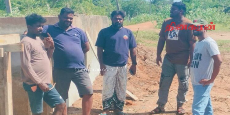 காயாங்கேணிக்கு கள விஜயம் மேற்கொண்ட கல்குடாத் தொகுதி அமைப்பாளர்.!