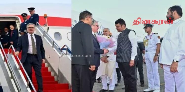 பிரிட்டன் பிரதமர் இந்தியாவுக்கு உத்தியோகபூர்வ விஜயம்!